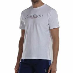 Camiseta de Manga Corta Hombre John Smith Efebo Blanco