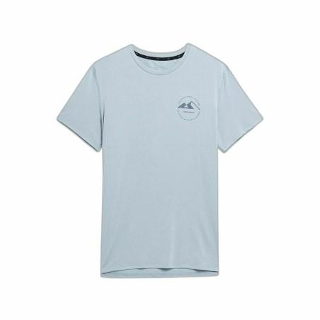 Camiseta de Manga Corta Hombre 4F Fnk M210 Azul claro