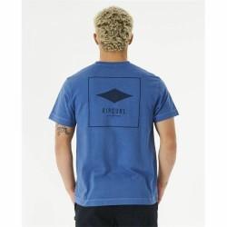 Camiseta Rip Curl Quality Surf Products Azul Hombre