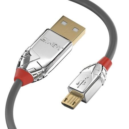 Cable USB 2.0 A a Micro USB B LINDY 36652 2 m