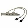 Cable USB Startech USBPLATE USB A IDC