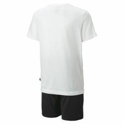 Conjunto Deportivo para Niños Puma Set For All Time  Blanco