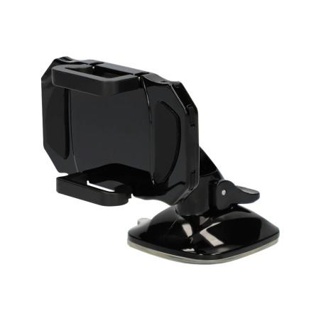 Soporte de Móviles para Coche con Ventosa KSIX 360º Negro