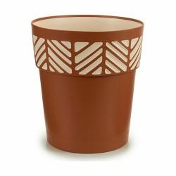 Maceta Autorriego Stefanplast Orfeo Terracota Plástico 29 x 29 x 29 cm (6 Unidades)