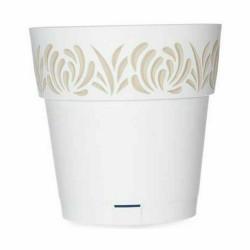 Maceta Autorriego Stefanplast Gaia Blanco Plástico 25 x 25 x 25 cm (6 Unidades)