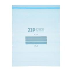 Set de Bolsas Reutilizables para Alimentos ziplock 30 x 40 cm Azul Polietileno 7 L (12 Unidades)