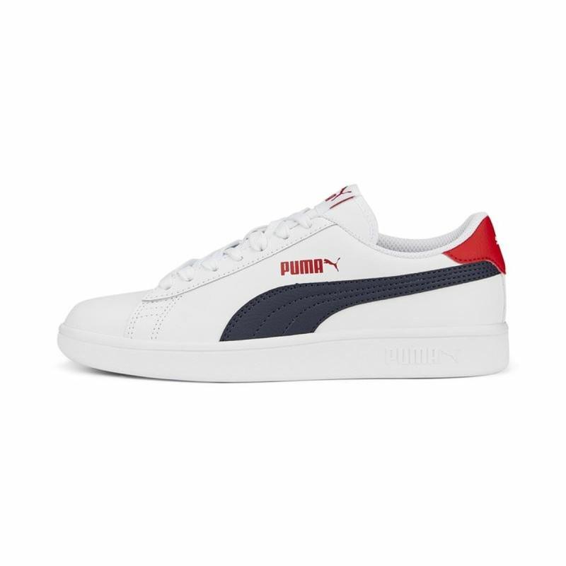 Zapatillas Deportivas Infantiles Puma Smash V2 L Blanco