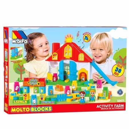 Playset Moltó 38 Piezas Granja Sonido