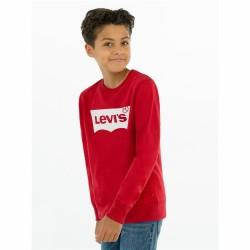 Sudadera sin Capucha Niño Levi's Batwing Crewneck  Rojo