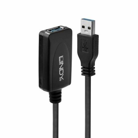 Cable USB LINDY 43155 Negro 5 m