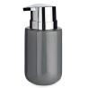 Dispensador de Jabón Gris Plateado Metal Cerámica 350 ml (6 Unidades)