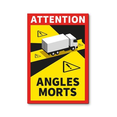 Adhesivos EDM Angles Morts Camión 3 Unidades 17 x 25 cm