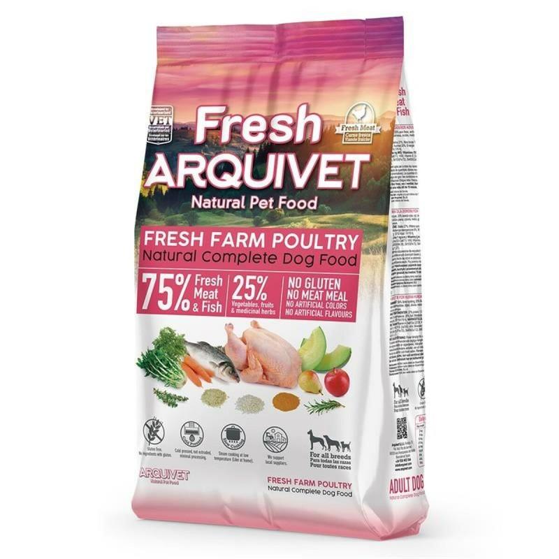 Pienso Arquivet Fresh Chicken and oceanic fish Adulto Pollo Pescado 2,5 kg