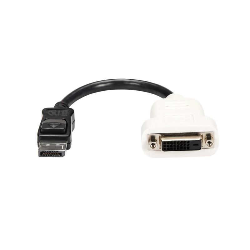 Adaptador DisplayPort a DVI Startech DP2DVI Negro