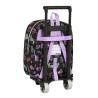 Mochila Escolar con Ruedas Monster High Creep Negro 22 x 27 x 10 cm