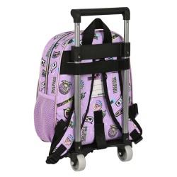 Mochila Escolar con Ruedas Monster High Best boos Lila 28 x 34 x 10 cm