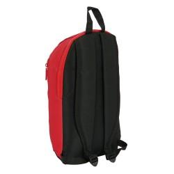 Mochila de Senderismo Sevilla Fútbol Club Negro Rojo 22 x 39 x 10 cm