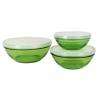 Set de Cuencos Duralex   3 Piezas Verde Con Tapa