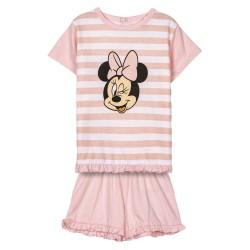 Pijama Infantil Minnie Mouse Rosa