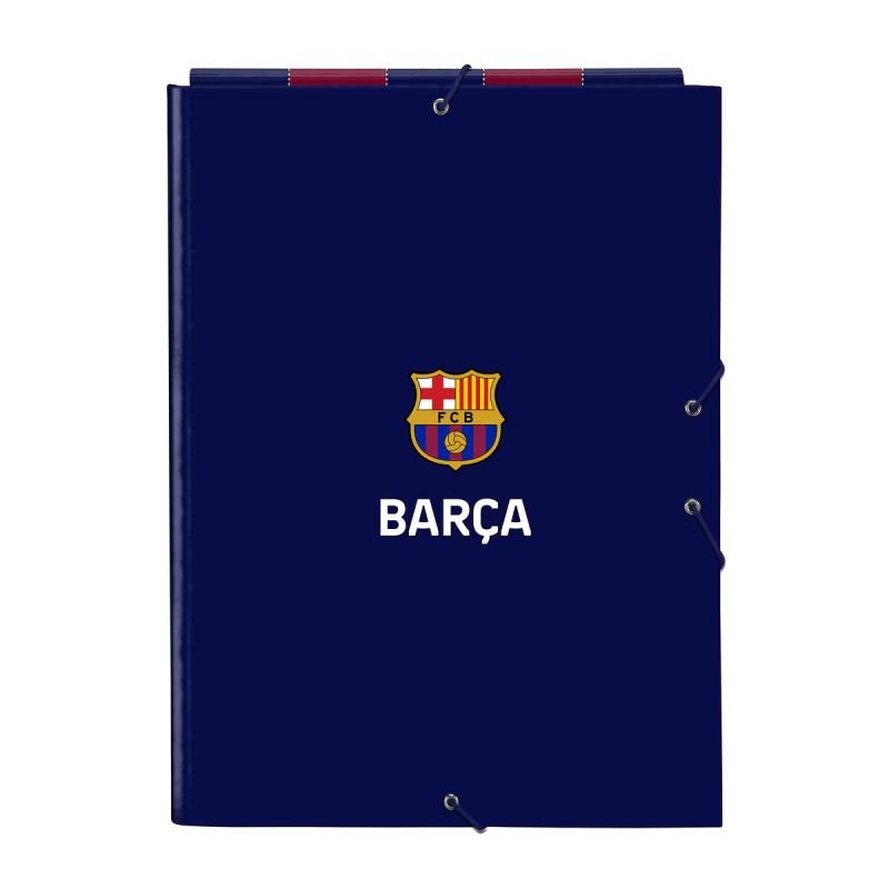 Carpeta F.C. Barcelona Rojo Azul marino A4