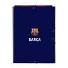 Carpeta F.C. Barcelona Rojo Azul marino A4