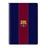 Libreta F.C. Barcelona Rojo Azul marino A4 80 Hojas