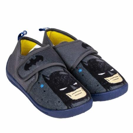 Zapatillas de Estar por Casa Batman Velcro Gris oscuro