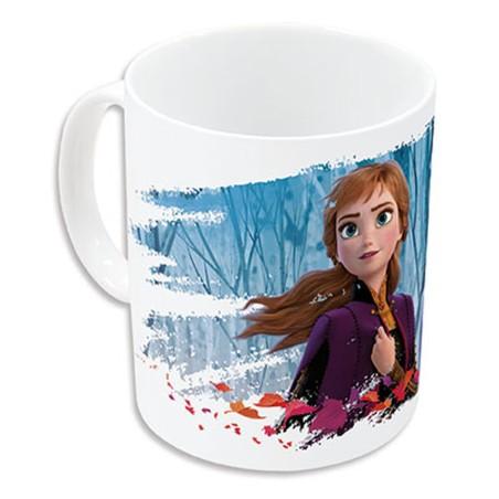 Taza Frozen Believe 325 ml Lila Cerámica