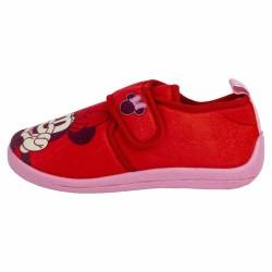 Zapatillas de Estar por Casa Minnie Mouse Rojo Velcro