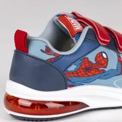 Zapatillas Deportivas con LED Spider-Man Velcro Azul