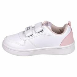 Zapatillas Deportivas Infantiles Minnie Mouse Velcro Blanco