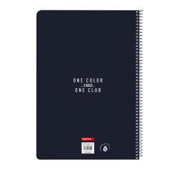 Libreta Real Madrid C.F. Blanco A4 80 Hojas