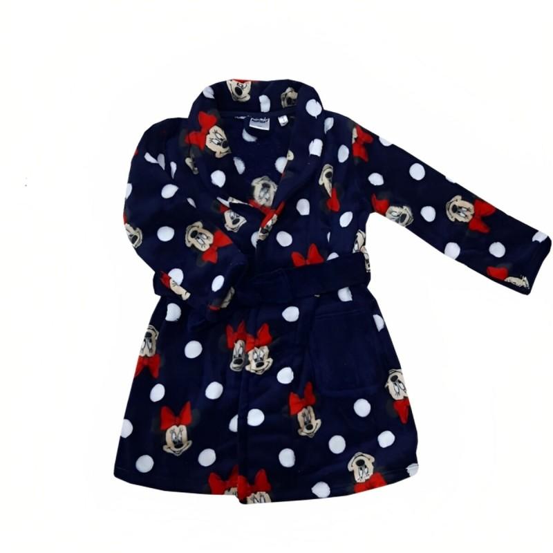 Batín Infantil Minnie Mouse Azul oscuro