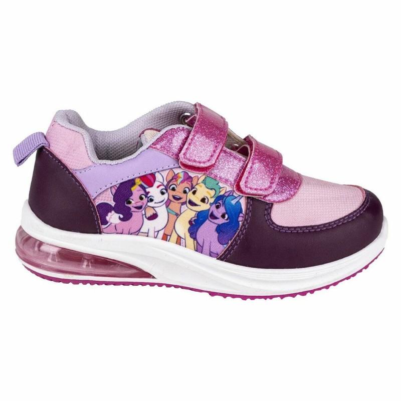 Zapatillas Deportivas con LED My Little Pony Velcro Rosa