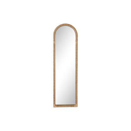 Espejo de pared Home ESPRIT Natural Cristal Scandi 48,5 x 4,5 x 170 cm