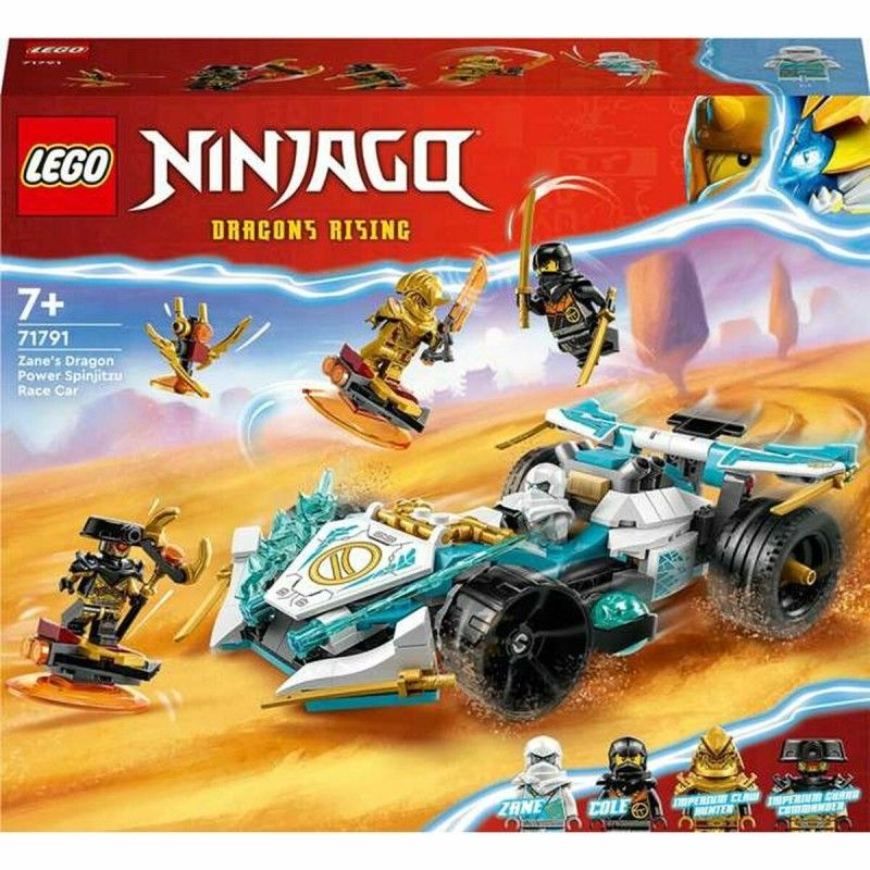 Juego de Construcción Lego  Ninjago 71791 The Spinjitzu racing car: the power of the Zane Dragon Multicolor