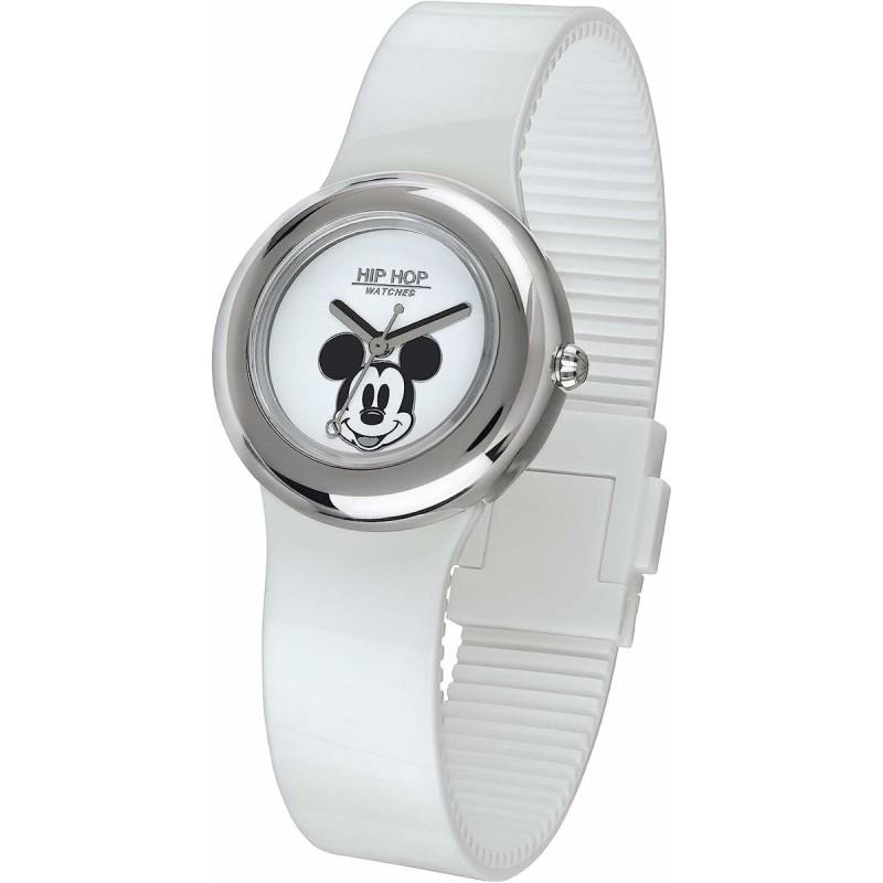 Reloj Unisex Hip Hop MICKEY METAL WHITE (Ø 32 mm)