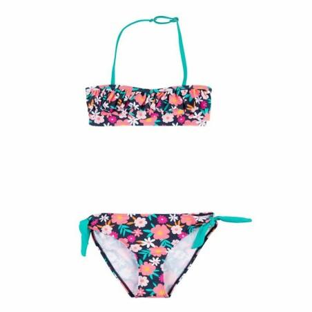 Bikini-Braga Para Niñas Go & Win Botanic Negro