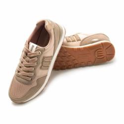 Zapatillas Casual Mujer Mustang Attitude Paty Camel Marrón