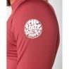 Camiseta de Baño Rip Curl  Corps Rojo Marrón Hombre