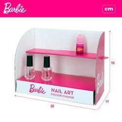 Kit para crear Maquillaje Barbie Studio Color Change Esmalte de uñas 15 Piezas