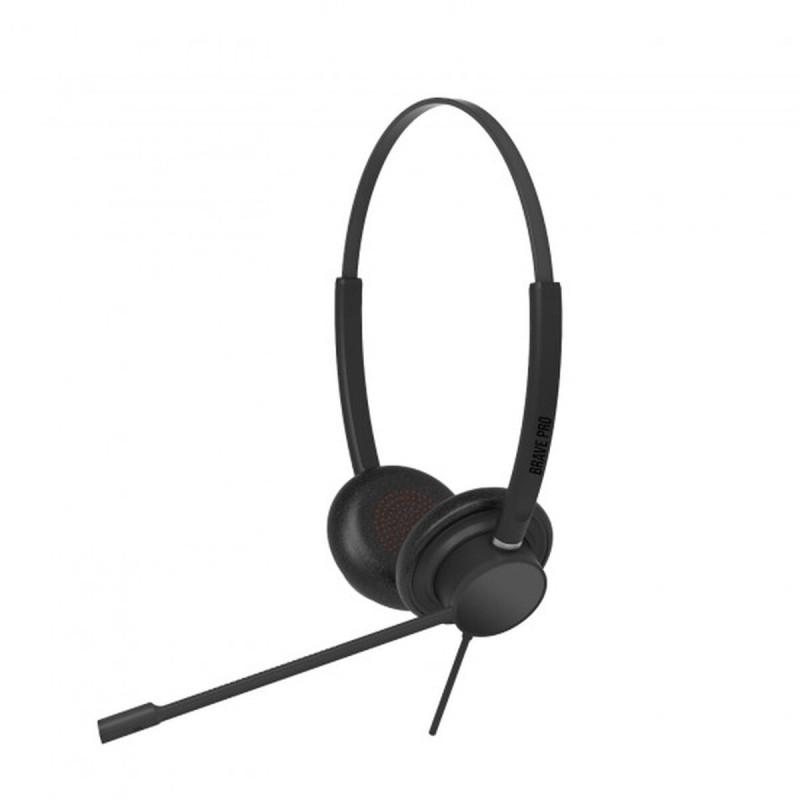 Auriculares con Micrófono SPC 4720C BRAVE PRO Negro