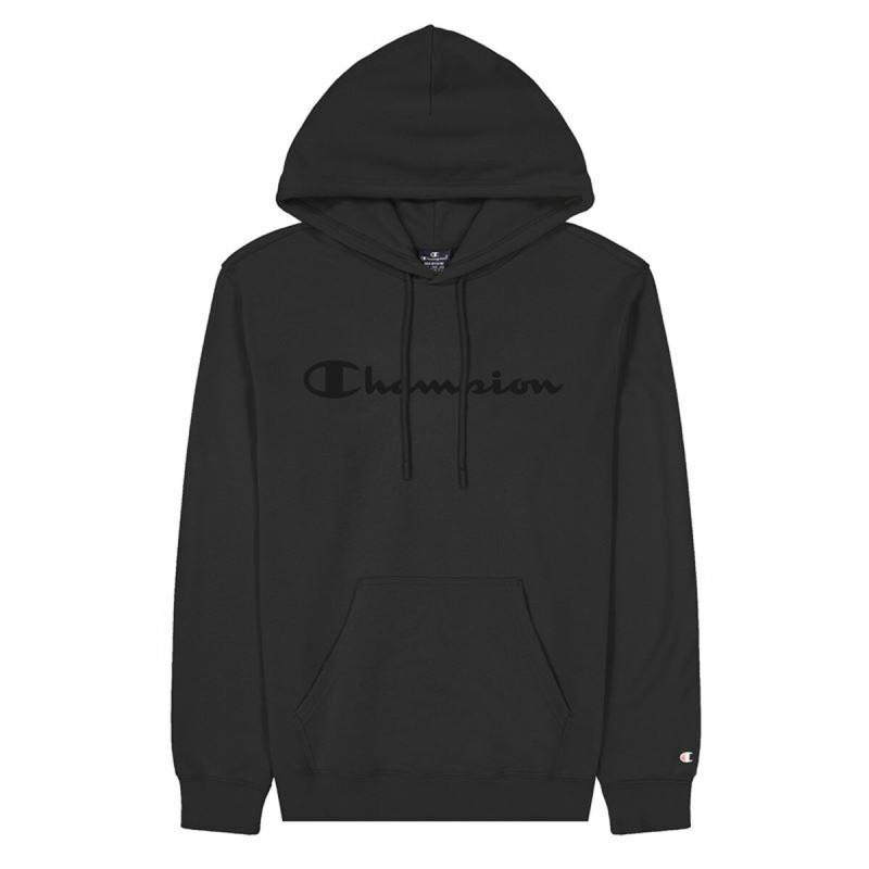 Sudadera con Capucha Hombre Champion Negro