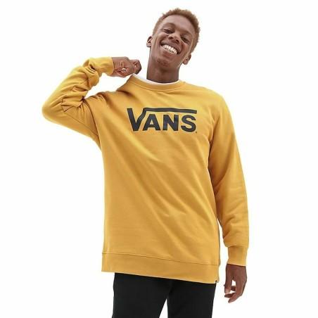 Sudadera sin Capucha Hombre Vans Crew-B Ocre