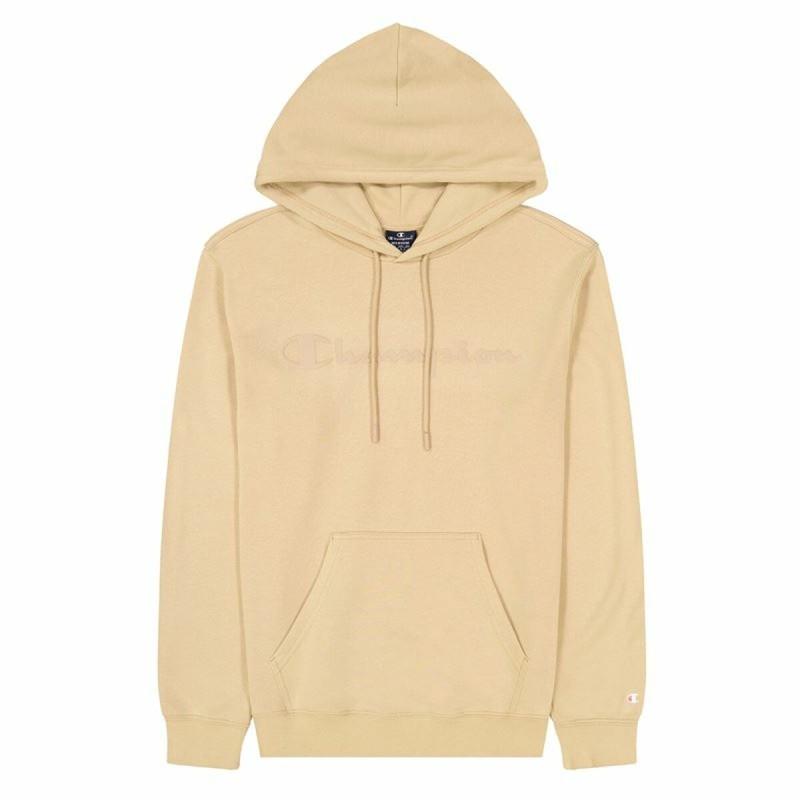 Sudadera con Capucha Hombre Champion Beige