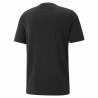 Camiseta de Manga Corta Hombre Puma Essentials + 2 Col Logo Negro