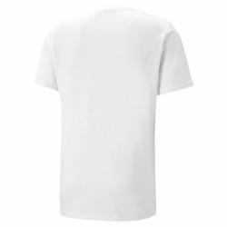 Camiseta de Manga Corta Hombre Puma Graphic Tr Blanco