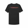 Camiseta de Manga Corta Hombre 4F TSMF019  Negro