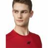 Camiseta de Manga Corta Hombre 4F Quick-Drying Rojo