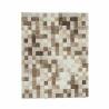 Mantel Loneta Antimanchas Cuadros 140 x 180 cm Beige (6 Unidades)